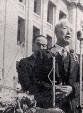Syngman Rhee, der erste Präsident der Republik Korea