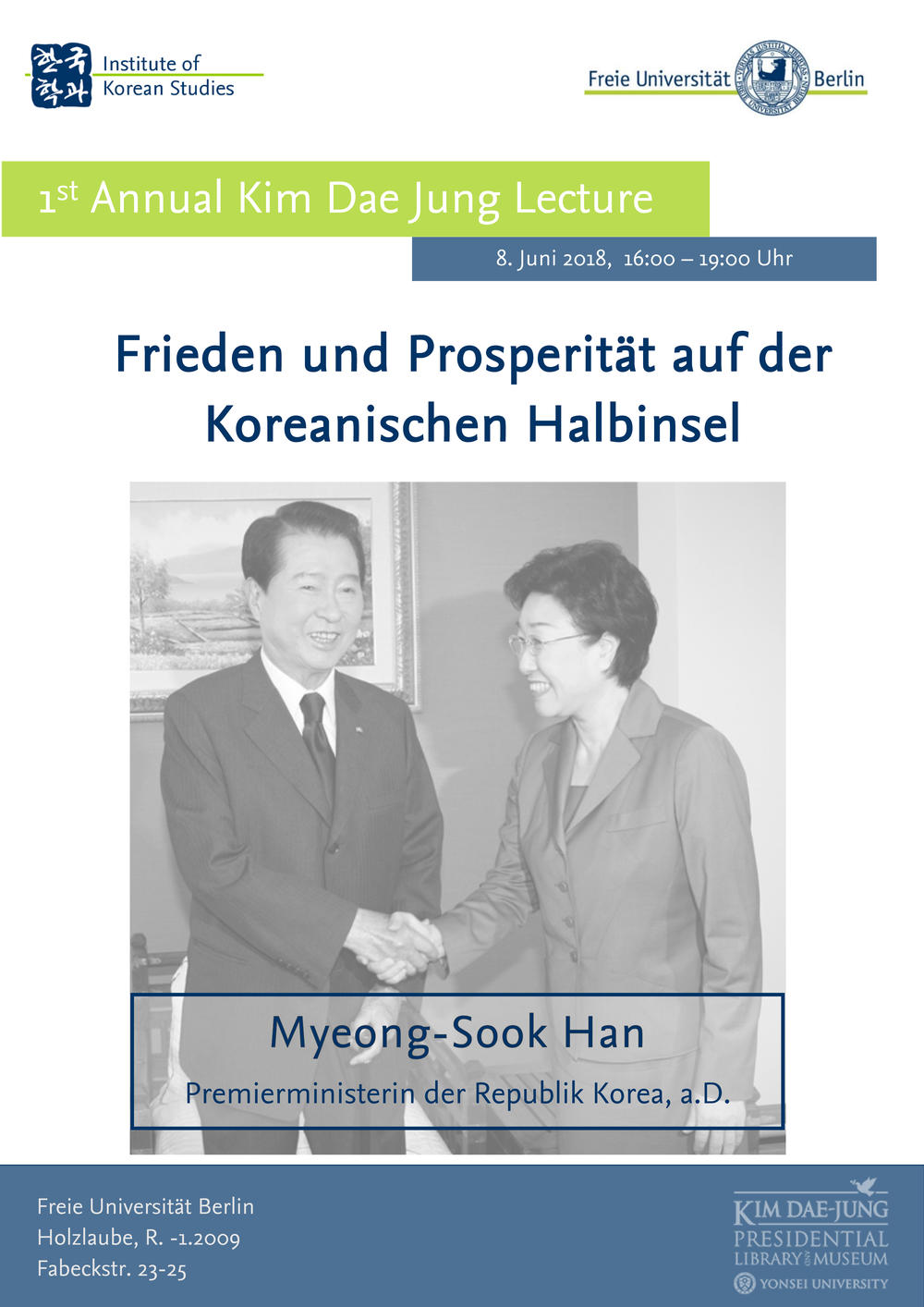 1st Kim Dae Jung Lecture