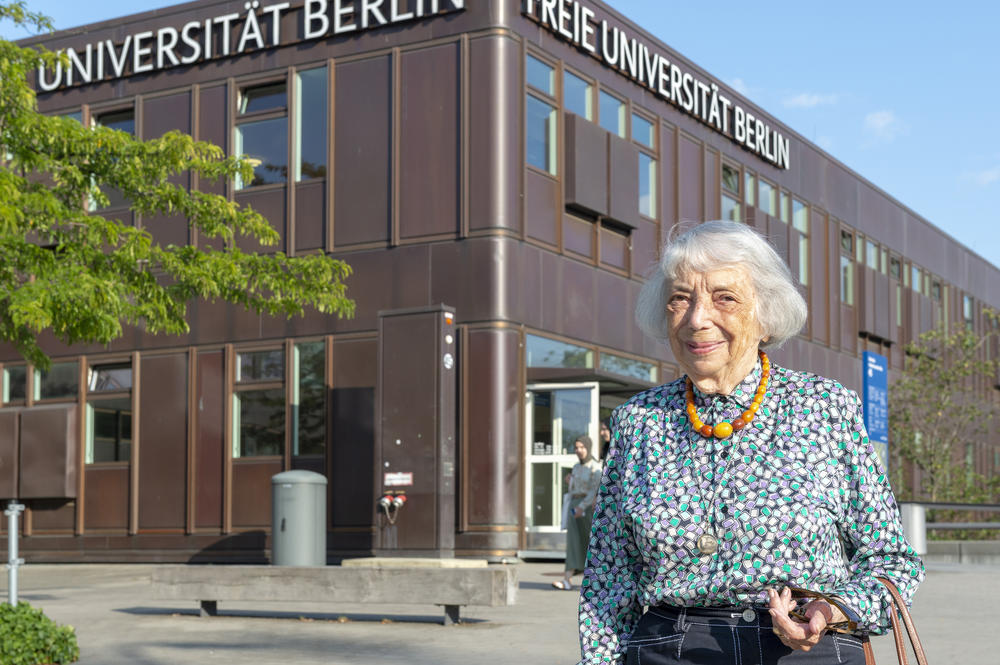 Im August 2019 war Margot Friedländer bereits zu Gast an der Freien Universität. Damals las sie aus ihren Erinnerungen.