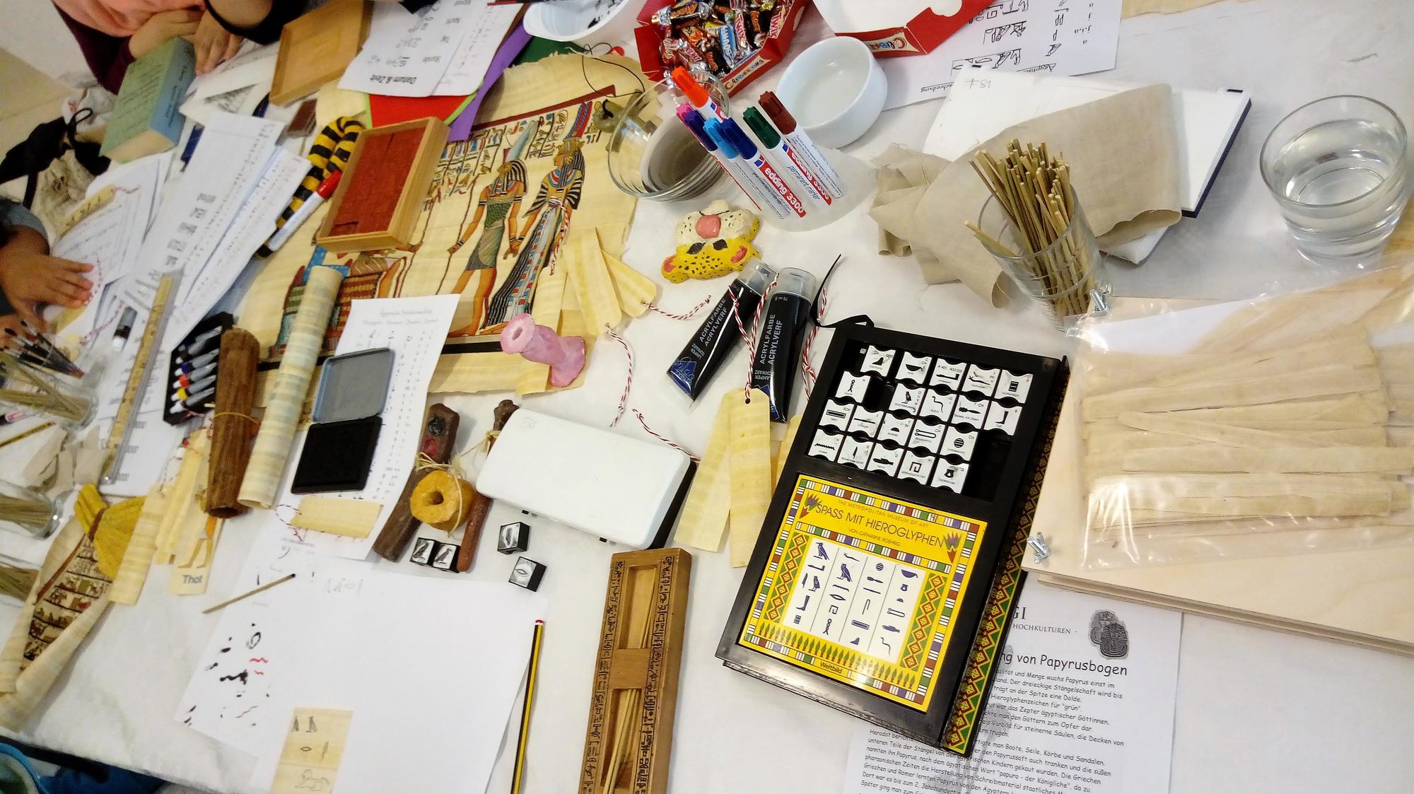 Ägyptische Schreiberschule 2017