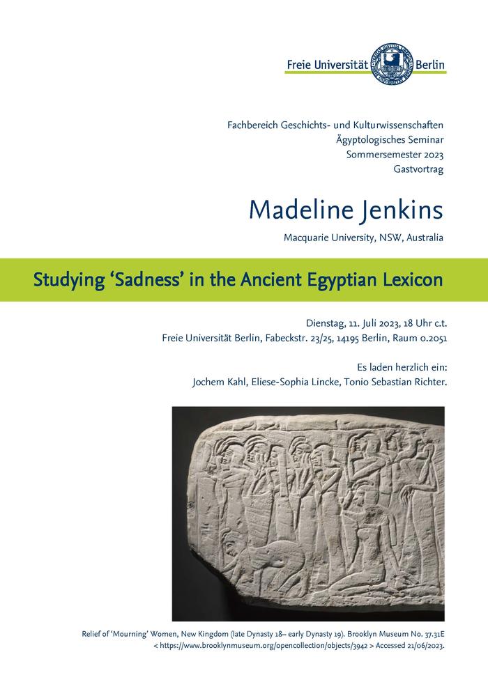 Vortrag Madeline Jenkins