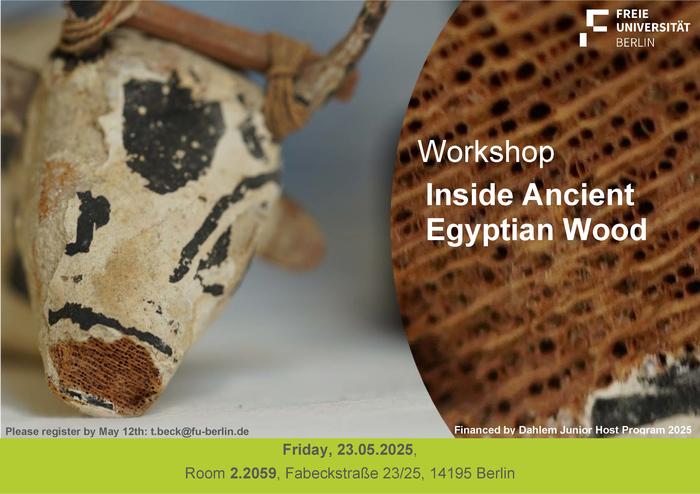 Poster Workshop Inside Ancient Egyptian Wood