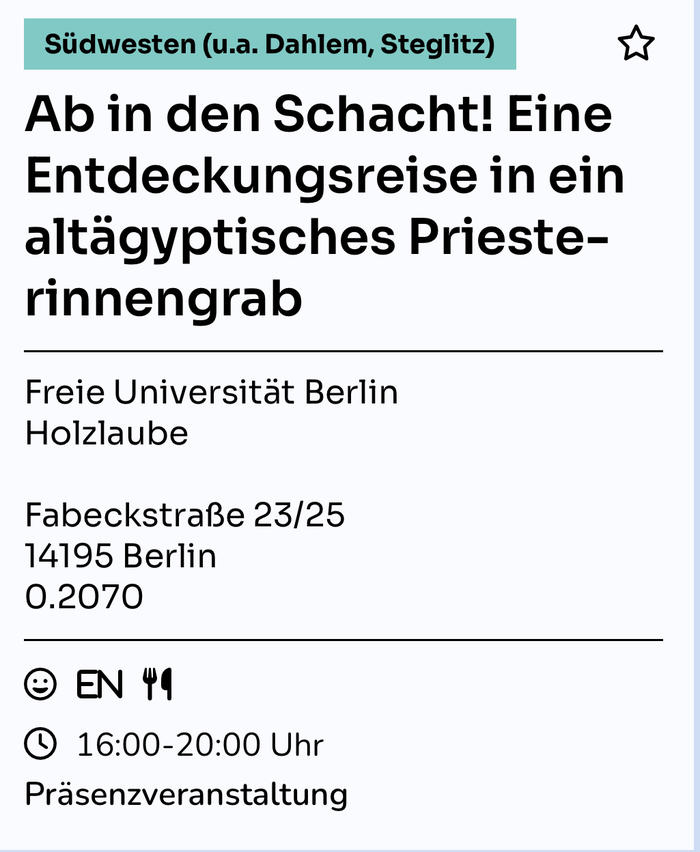 LNDW Ägyptologie