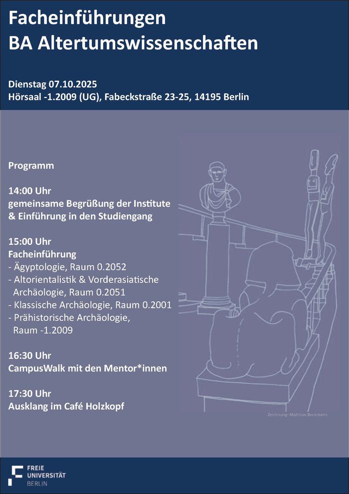 Facheinführung Ankündigung