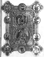 Würzburger Psalter mit Kalendarium, Clm 3900, S. 19