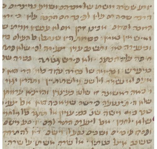 Ms. or. fol. 1222, fol. 19r, semikursive aschkenasische Hand