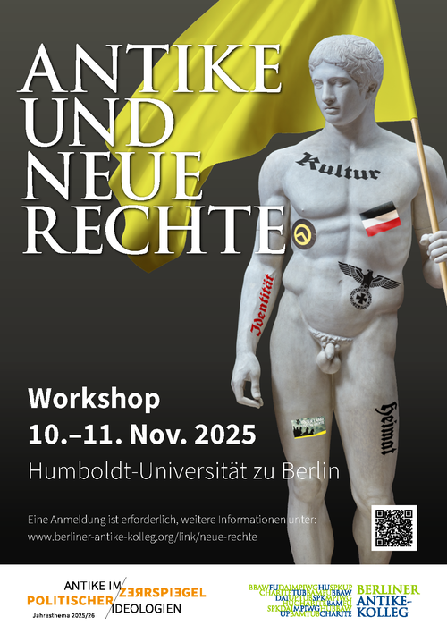 Plakat: Antike und Neue Rechte