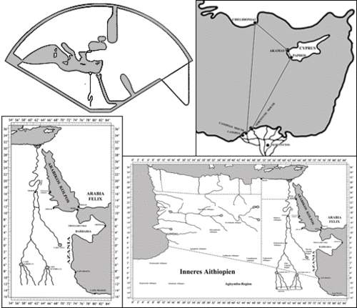 Die antike Welt nach Eratosthenes u. Ptolemaios