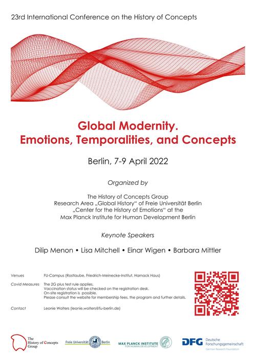 Global Modernity. Emotions, Temporalities, and Concepts