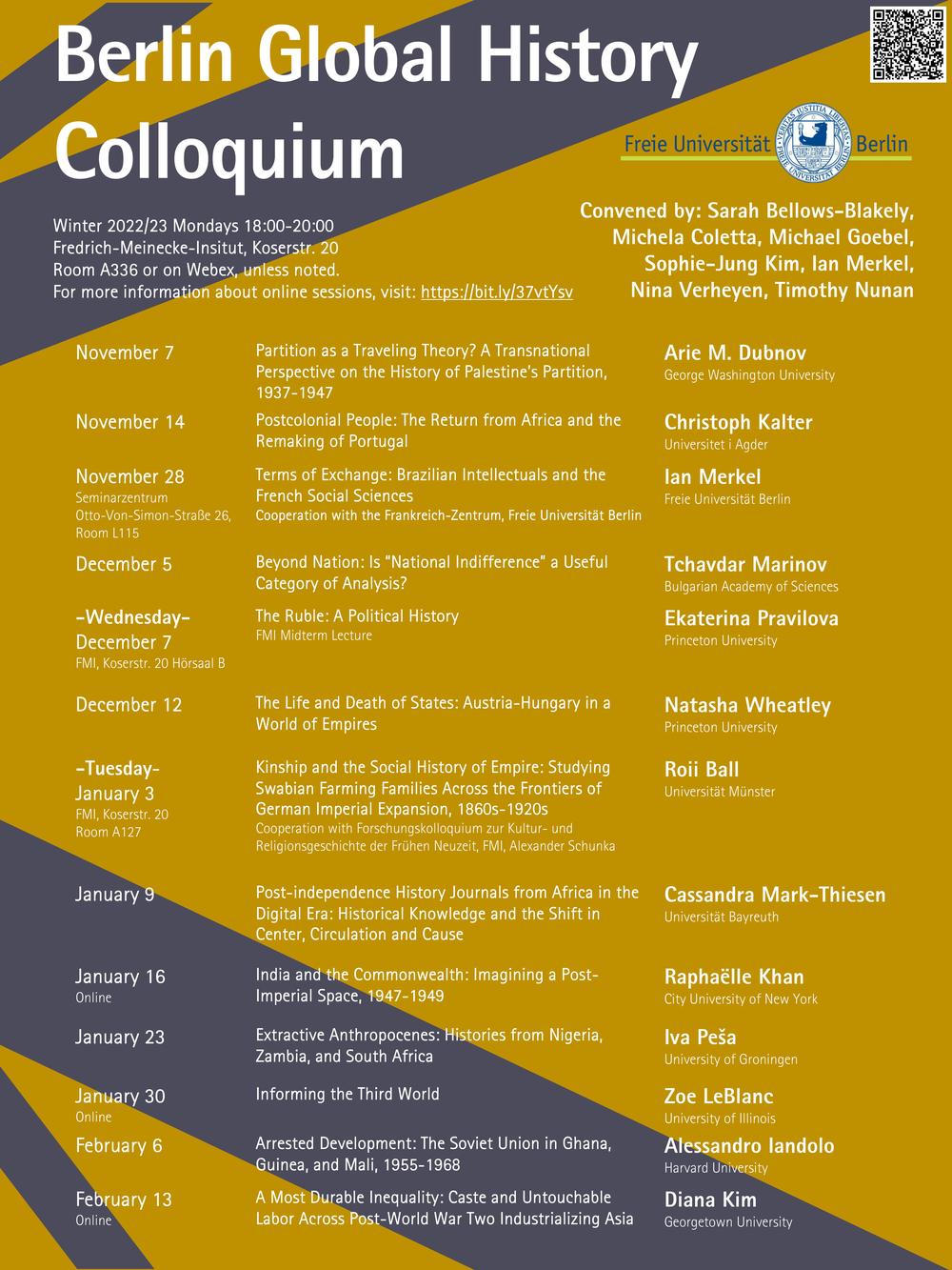 Global History Colloquium WS 22_23