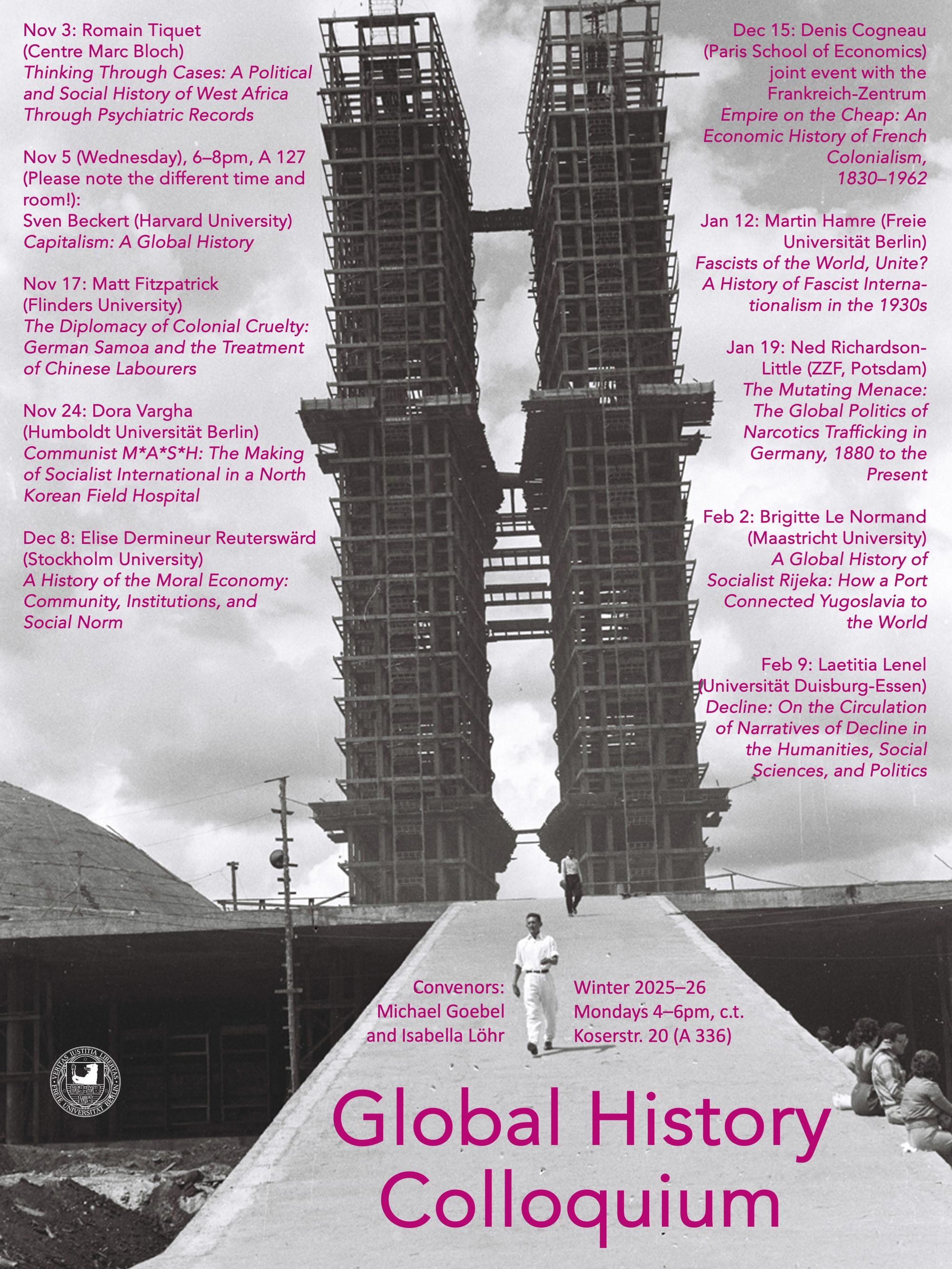 Global History Colloquium WS 25-26