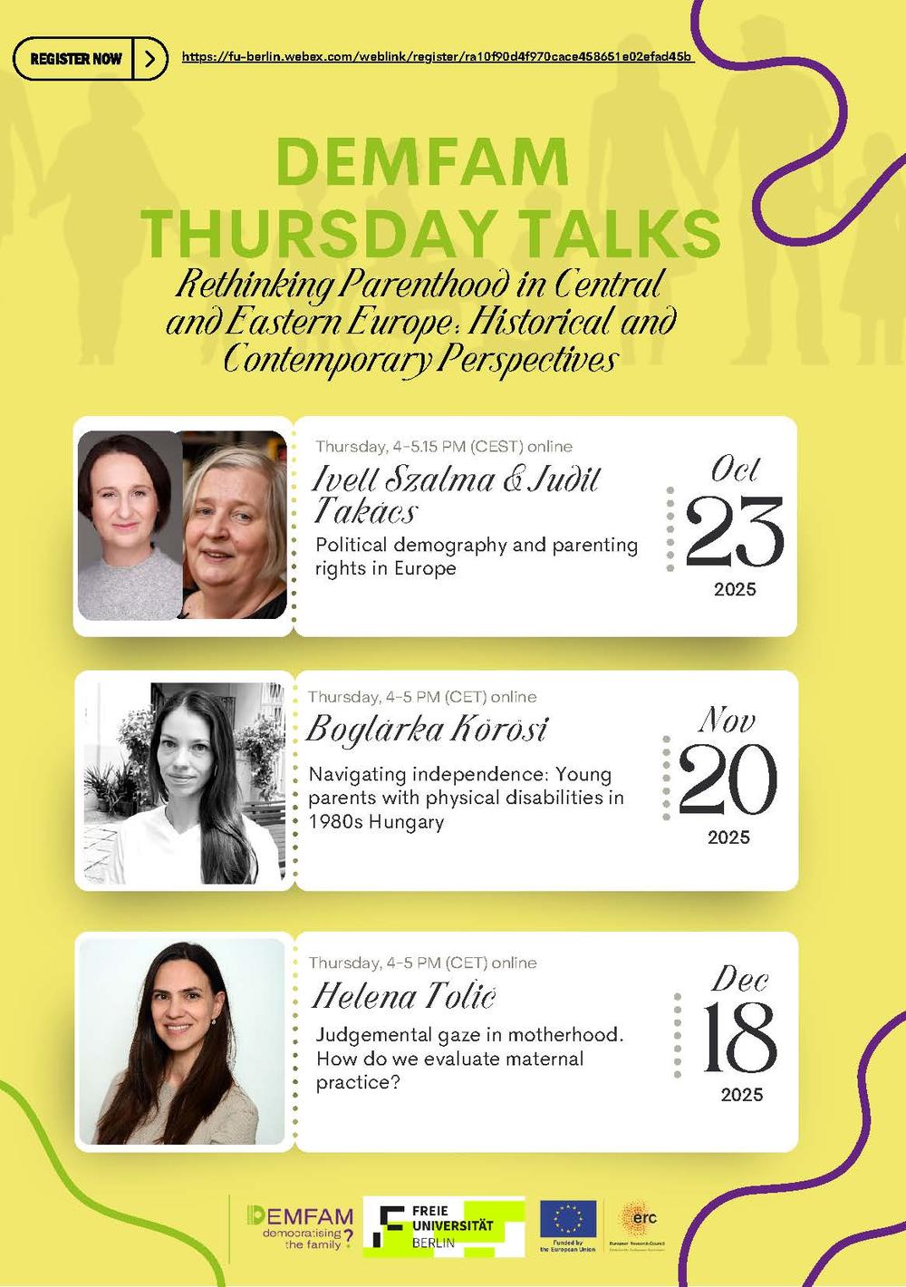 Workshop "Rethinking Parenthood in Central and Eastern Europe: Historical and Contemporary Perspectives". Page 1