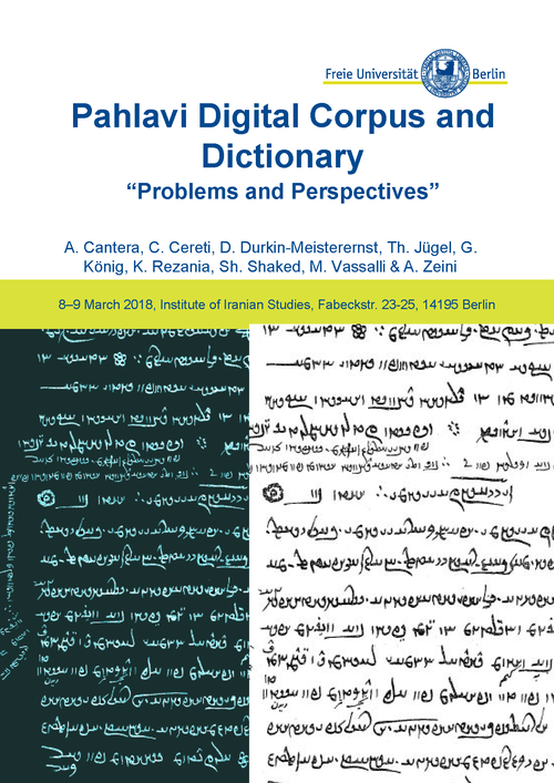 Pahlavi Digital Corpus & Dictionary