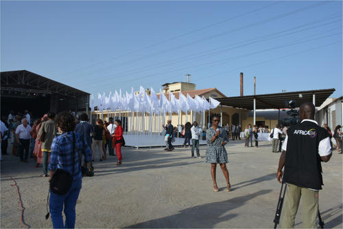 Eröffnung der Internationalen Ausstellung am 9. Mai 2014, Village de la Biennale, Dakar