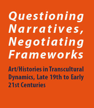 Poster der Tagung "Questioning Narratives, Negotiating Frameworks", 2013.
