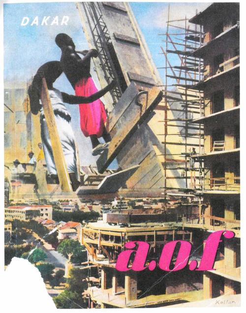 Propagandamaterial, Agence de la France d’outre-mer, 1951. © coll. Groupe de recherche ACHAC