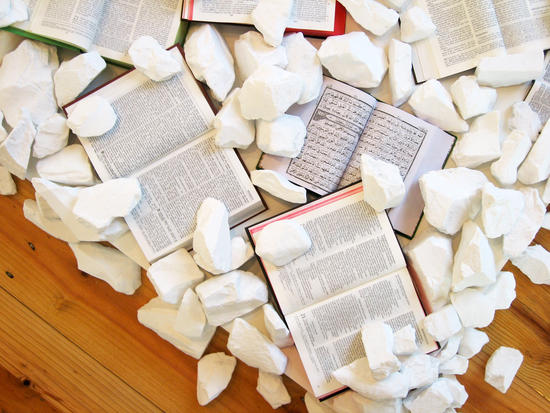 Willem Boshoff Skoob, Installation, 2007