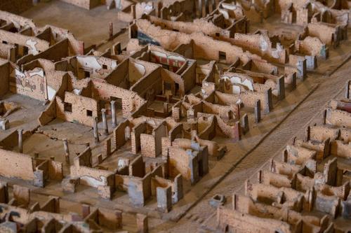 Fig. 3: Insula VIII.5, cork model, Naples, Archaeological Museum