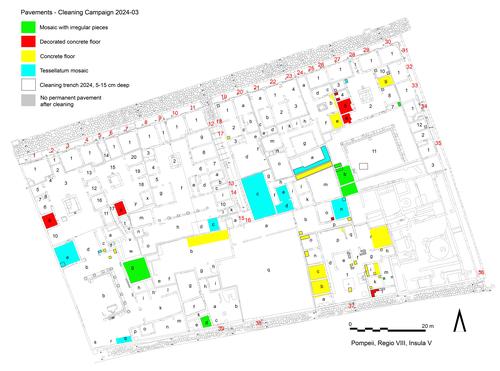 Fig. 7: Pavements identified by cleaned in 2024