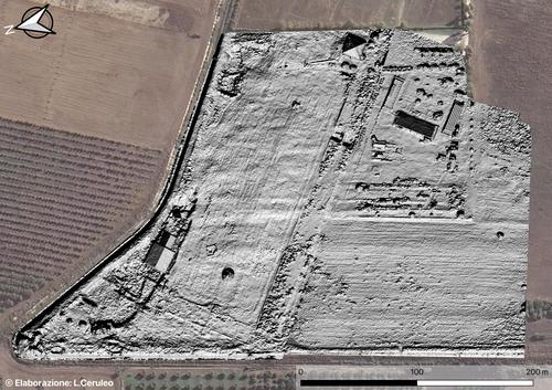 Fig. 4. Digital Elevation Model of the survey area. 