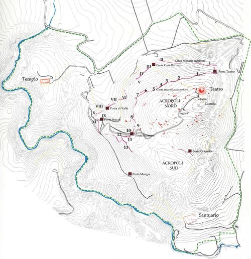 Fig. 1. Segesta, City walls.