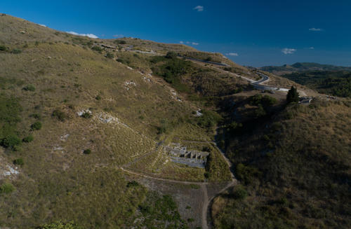 Fig. 5. Porta di Valle. Oblique UAV photo.