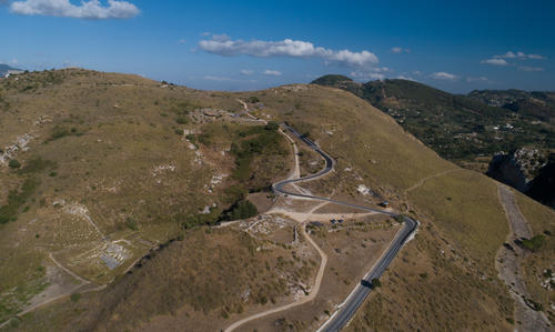 Fig. 6. Porta di Valle. Oblique UAV photo.