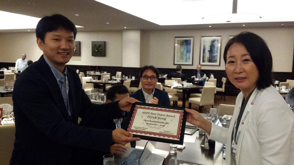 AKPS Best Graduate Student Paper Award