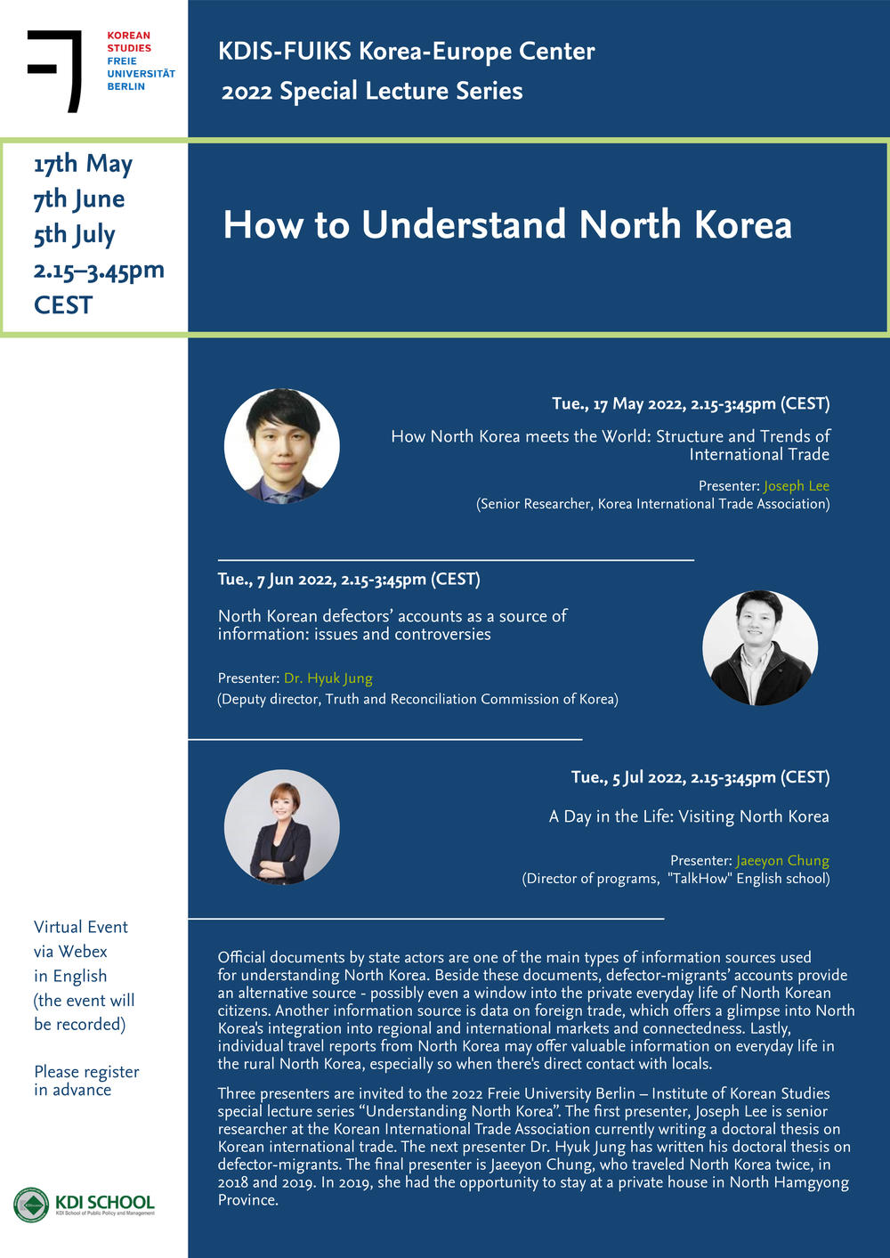 SLS 2022 - How to Understand North Korea