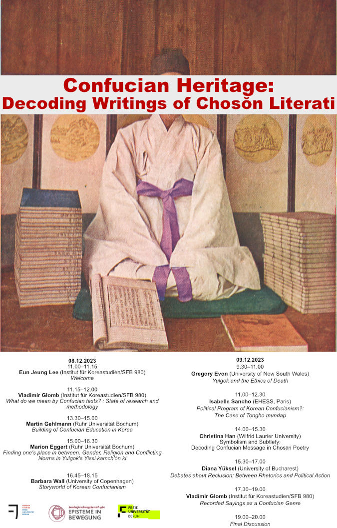 Confucian Heritage: Decoding Writings of Chosŏn Literati