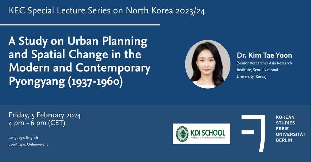 Special Lecture Series - Dr Kim Tae Yoon