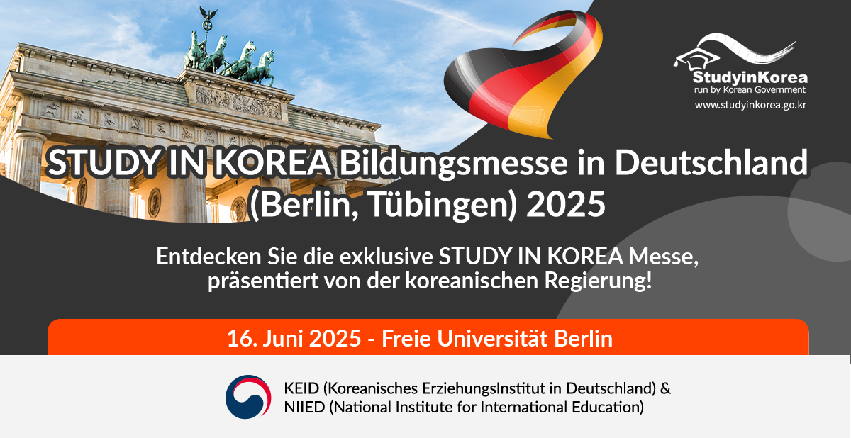 STUDY IN KOREA Bildungsmesse in Berlin 2025
