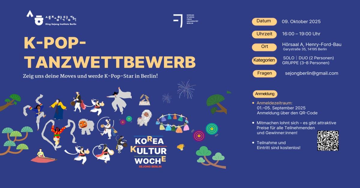 K-pop Tanzwettbewerb (Korea Kulturwoche 2025)