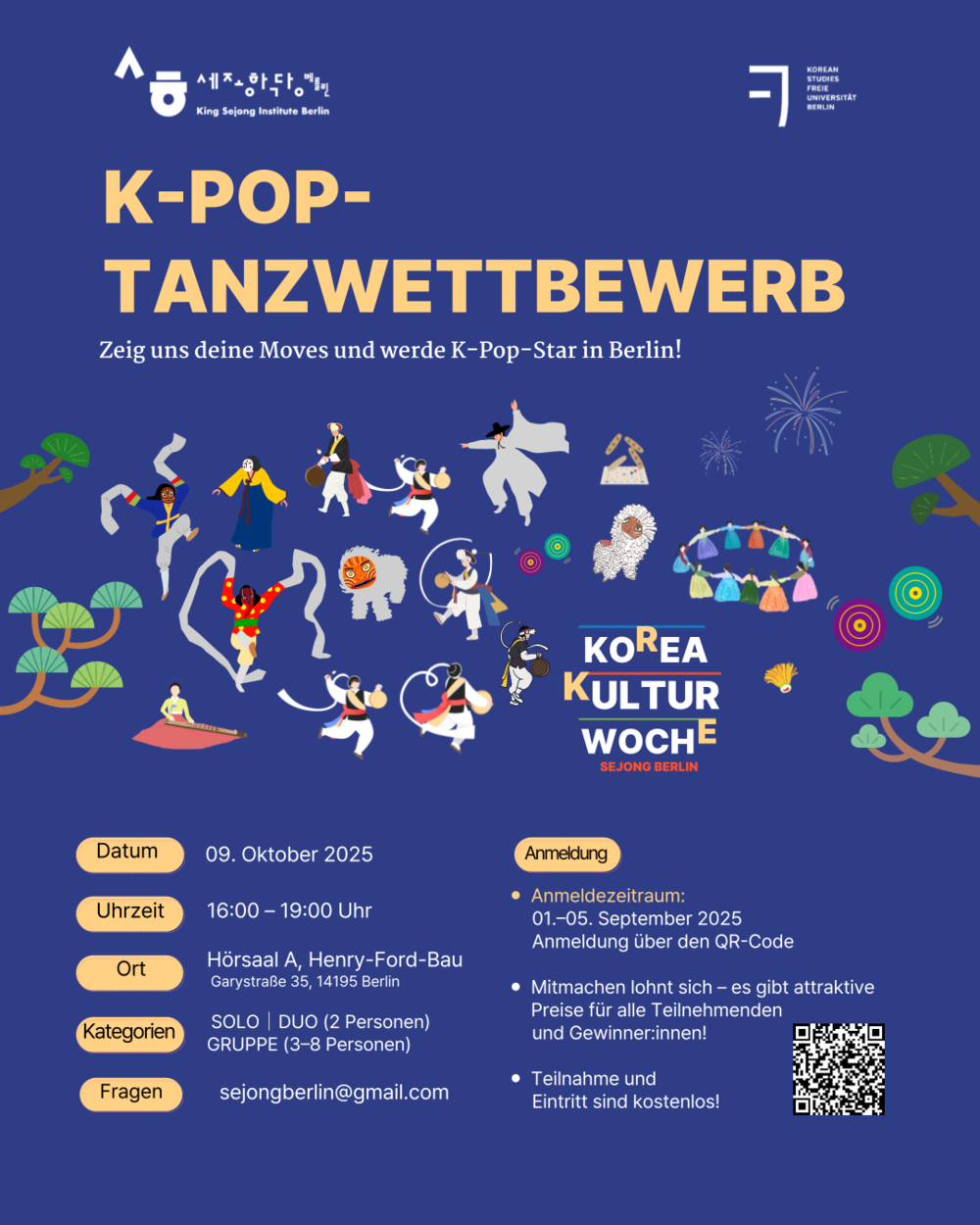 K-pop Tanzwettbewerb (Korea Kulturwoche 2025)