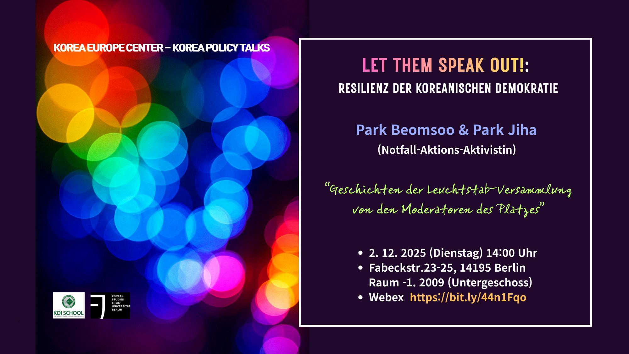 Korea Policy Talks: Resilience of Korean Democracy