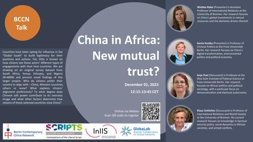 China Africa new mutual trust final poster