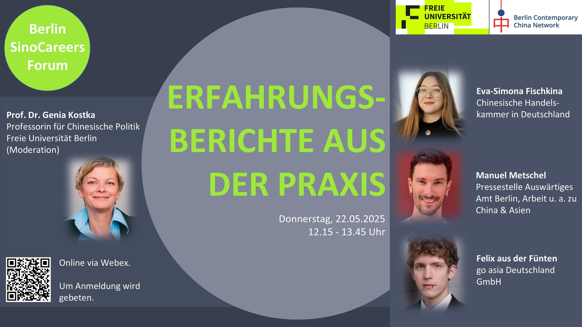 Berlin SinoCareers Forum, 22. Mai