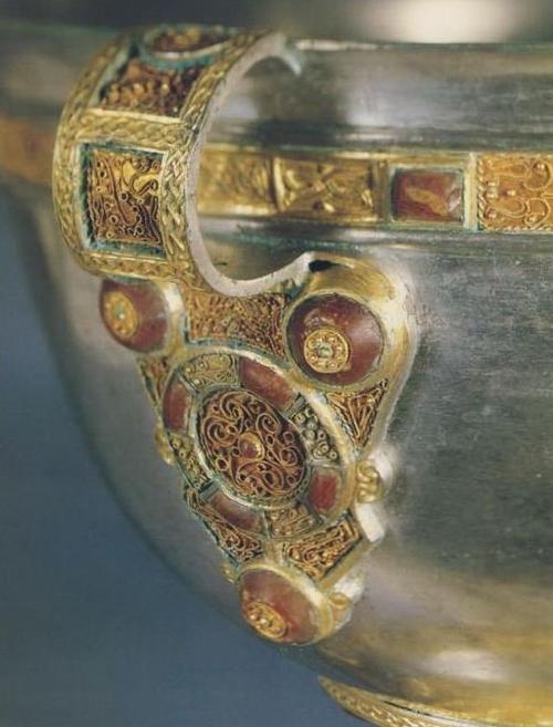 Derrynaflan Kelch, frühes 9. Jahrhundert, Dublin, Irisches Nationalmuseum