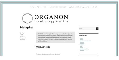 Organon Suche