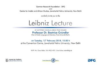 Prof. Dr. Beatrice Gründler @ Leibniz Lecture