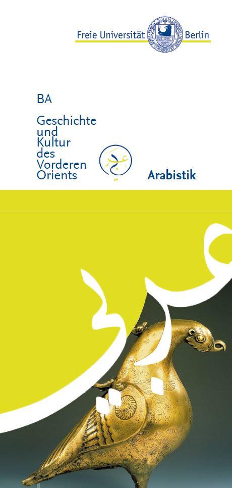 Bachelor's programme History and Culture of the Near East, focus area Arabic Studies
