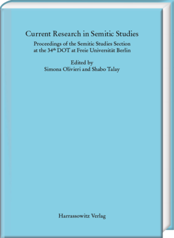 Current Research in Semitic Studies