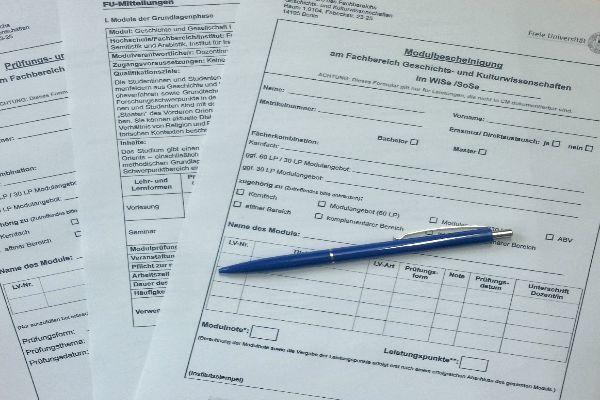Anträge und Formulare