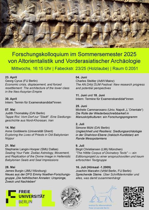 Forschungskolloquium Plakat_SoSe 2025