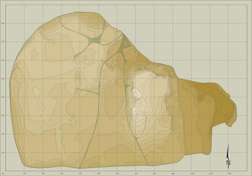 Abb. 1: Topographischer Plan