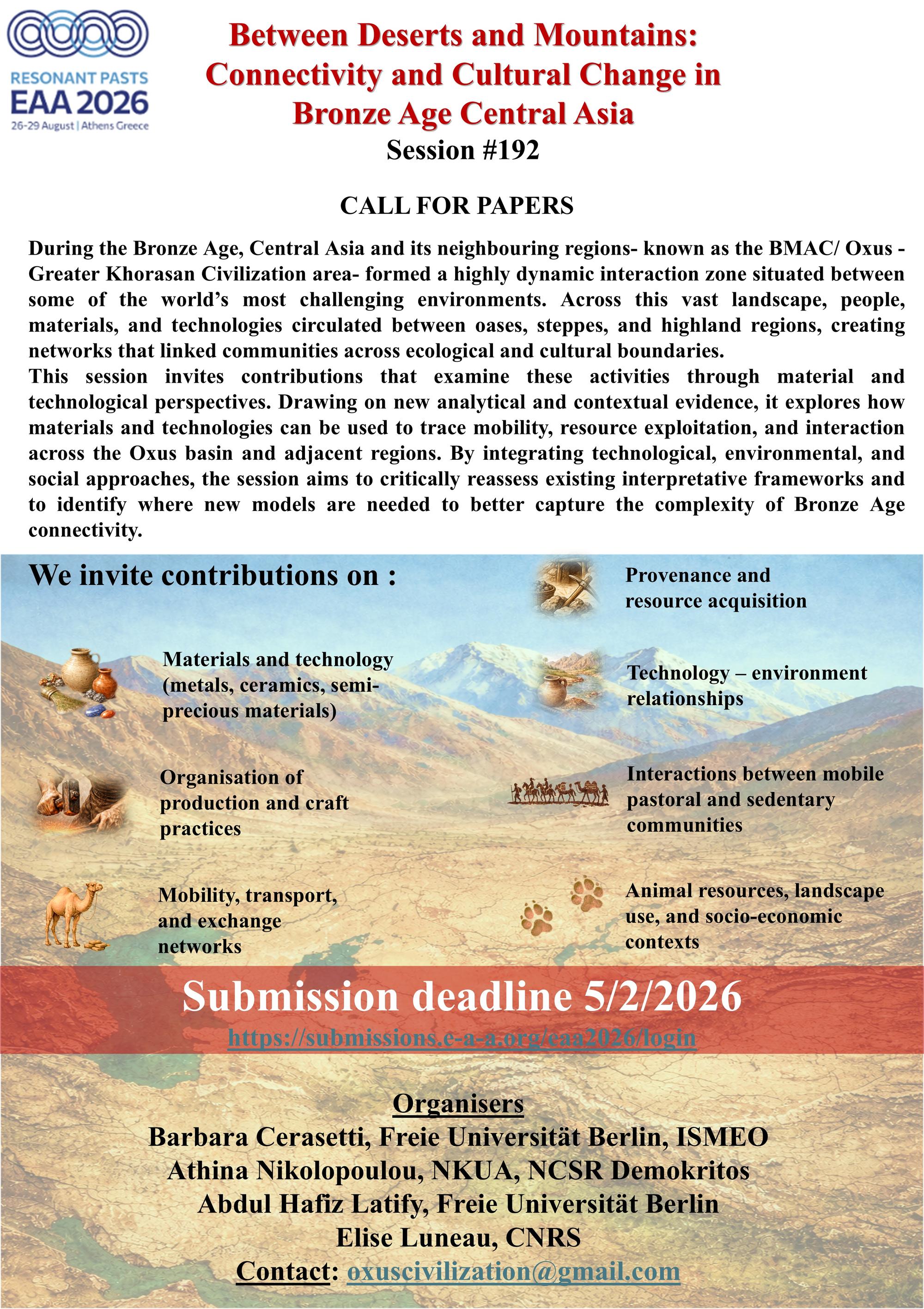 Between Deserts and Mountains