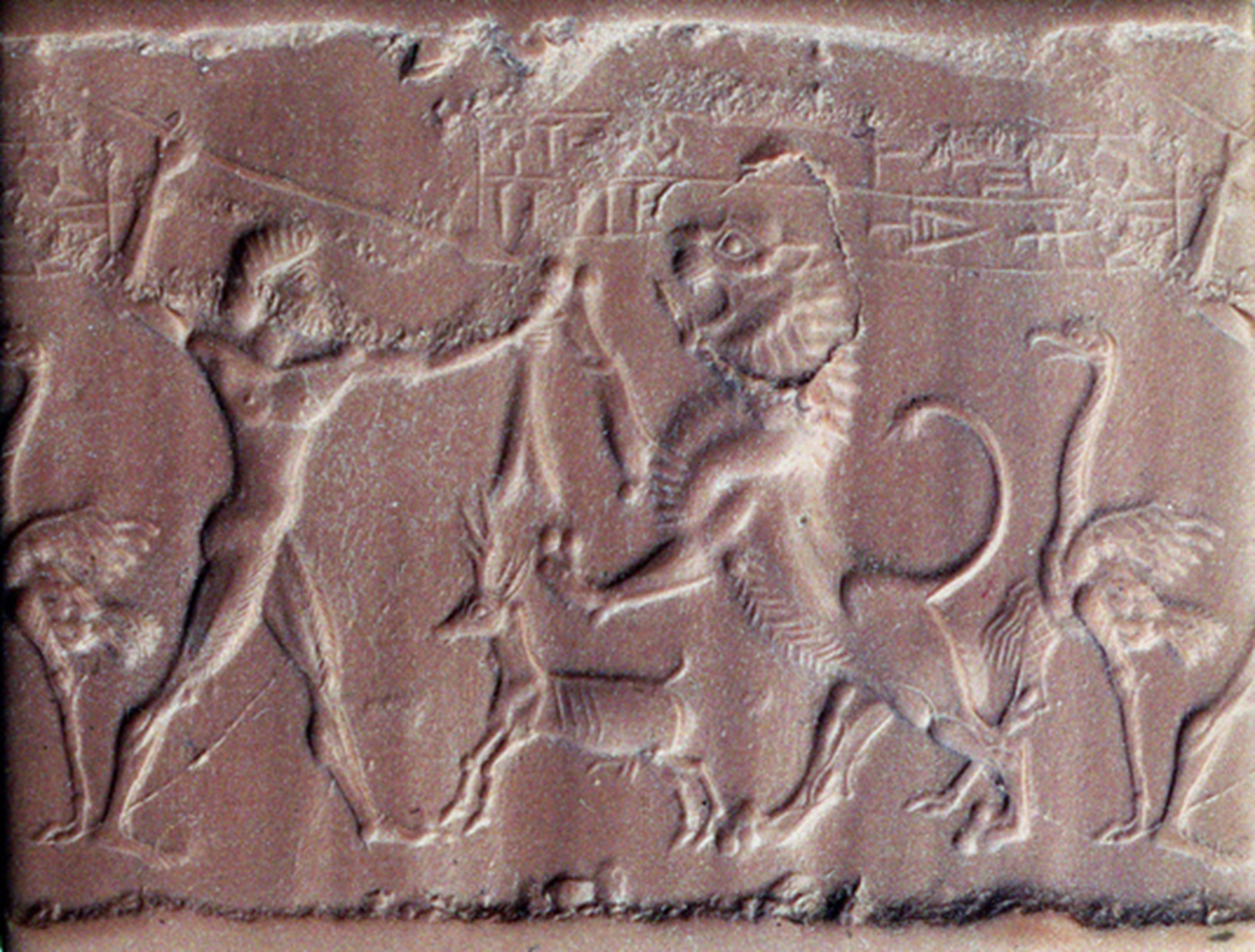 Mittelassyrischer Rollsiegel