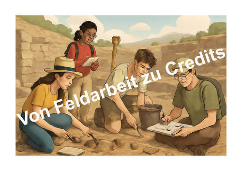 Illustration Grabung