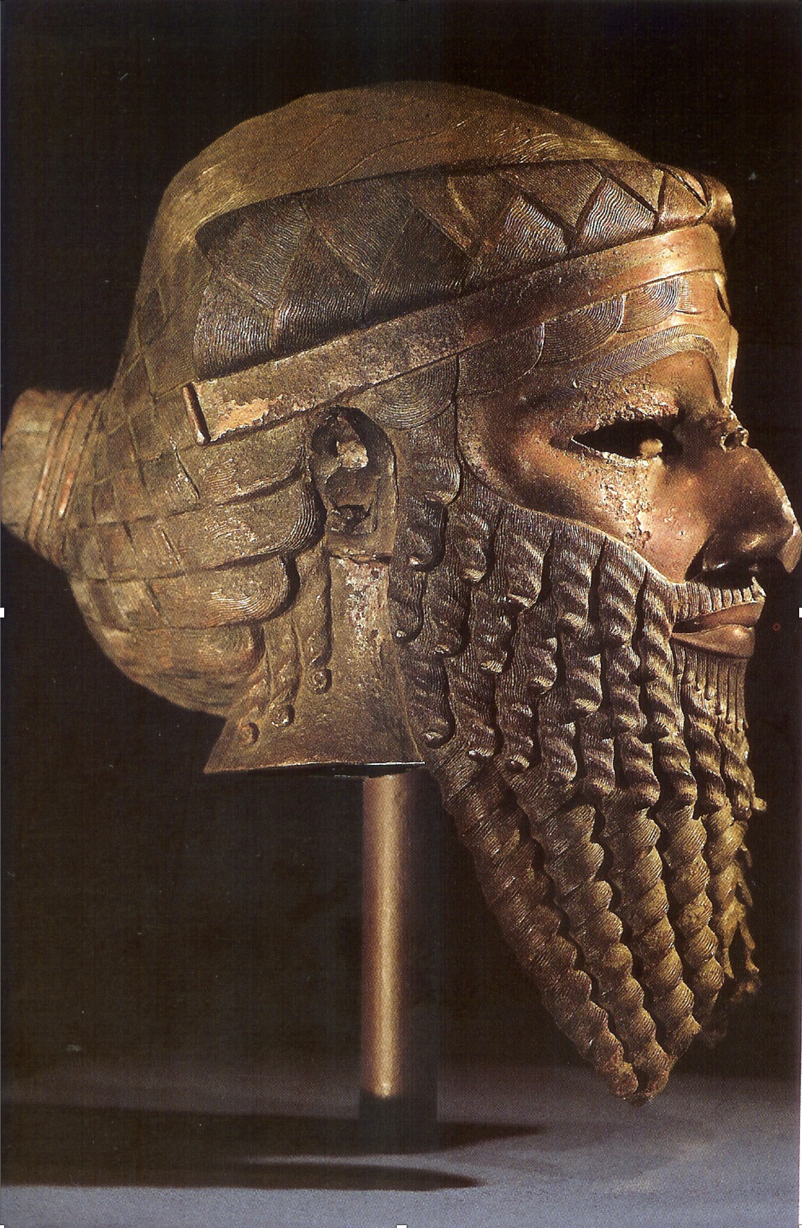 Akkadian hair style