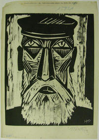 Fig. 2: Max Pechstein, Fischerkopf IX [Head of a Fisherman IX], 1921, Rostock, The Rostock Cultural History Museum , woodcut with the EK-Number 15821, © Pechstein Hamburg / Tökendorf